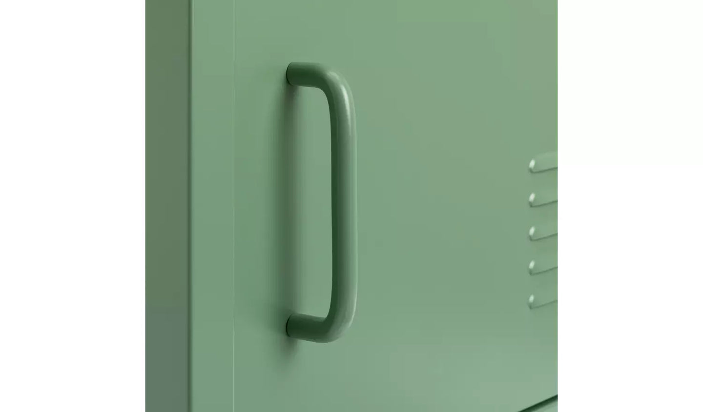 Assembled Habitat Stevie 1 Door Bedside Table - Green